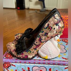 Irregular Choice Swan Savan heels